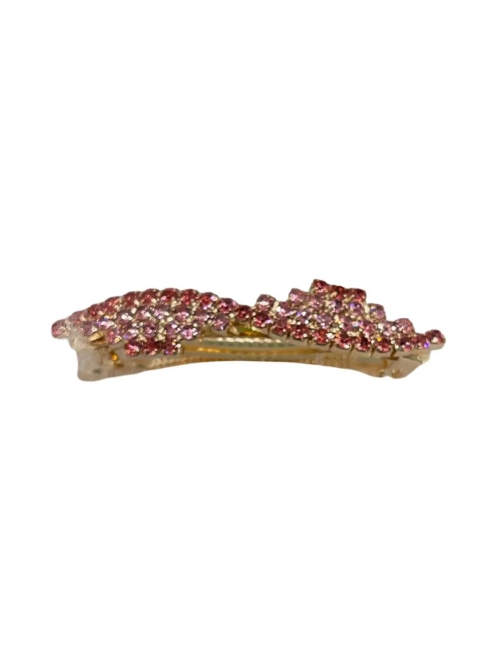 Sparkling Pink Crystal Hair Clip 3,0”FINAL PRICE DROP